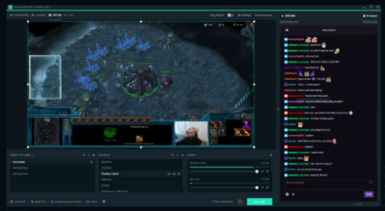easy live streaming software for twitch